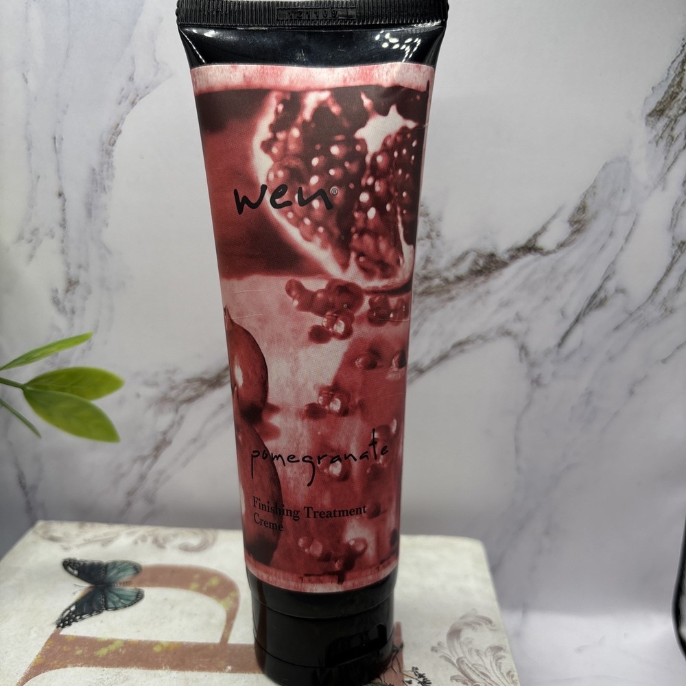 WEN BY CHAZ DEAN New POMEGRANATE FINISHING TREATMENT 4 Oz Tube CREME New